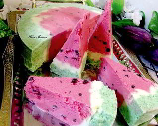 Торт-мороженое Арбуз