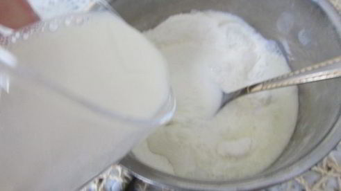 торт-мороженое арбуз