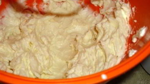 торт-мороженое с малиной