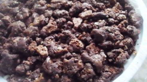 торт-мороженое с малиной