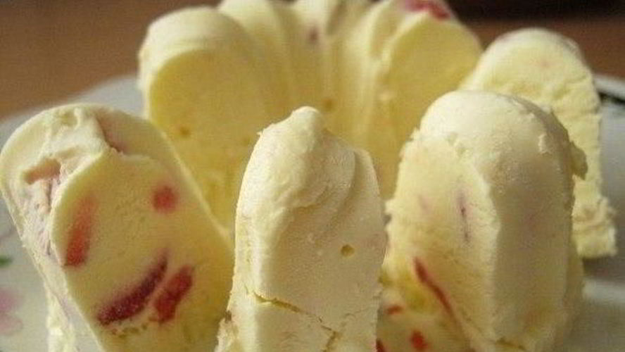 Рецепт творожного мороженого