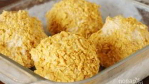 жареные шарики из мороженого