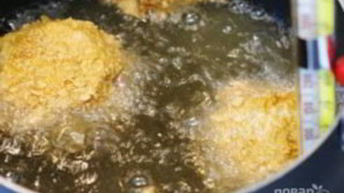 жареные шарики из мороженого