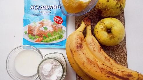 банановый торт-мусс