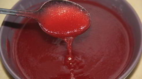 клюквенный муссовый десерт