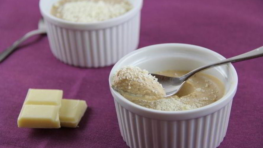 Рецепт кофейного крема-мусса с белым шоколадом