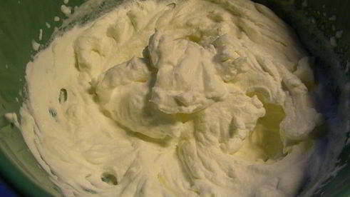 кофейный крем-мусс с белым шоколадом