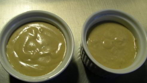 кофейный крем-мусс с белым шоколадом