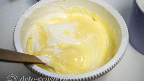 лимонно-клубничный муссовый торт