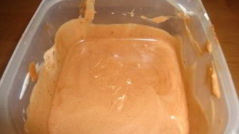 миндальный рулет с шоколадным муссом