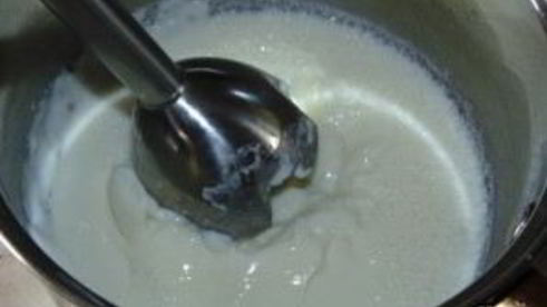 молочный мусс