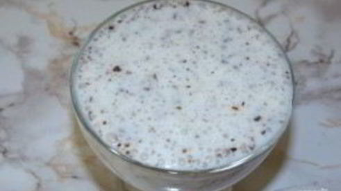 молочный мусс