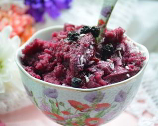 Мусс из черники