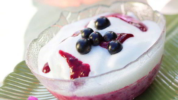 Рецепт Мусса из черной смородины