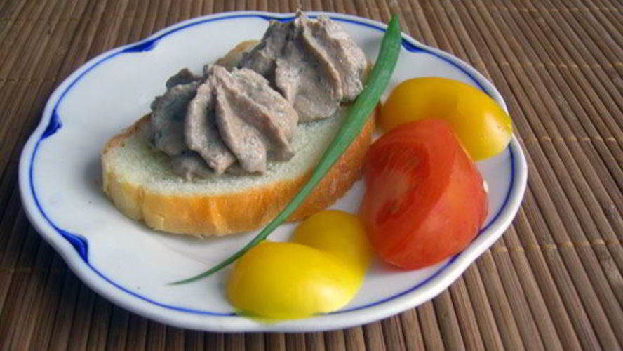 Рецепт мусса из куриной печени