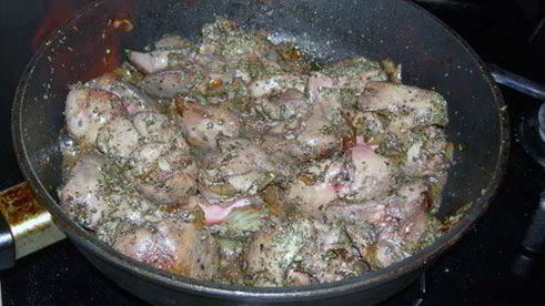 мусс из куриной печени