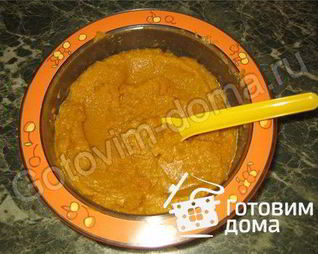 Мусс из моркови и кабачков