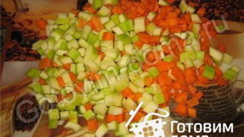 мусс из моркови и кабачков