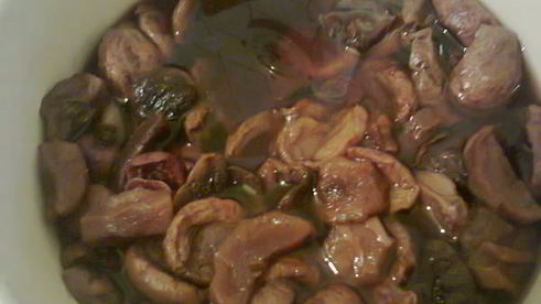 мусс из сухофруктов и орехами