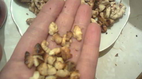 мусс из сухофруктов и орехами