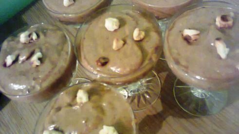 мусс из сухофруктов и орехами