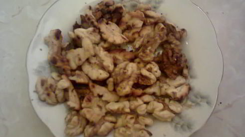 мусс из сухофруктов и орехами