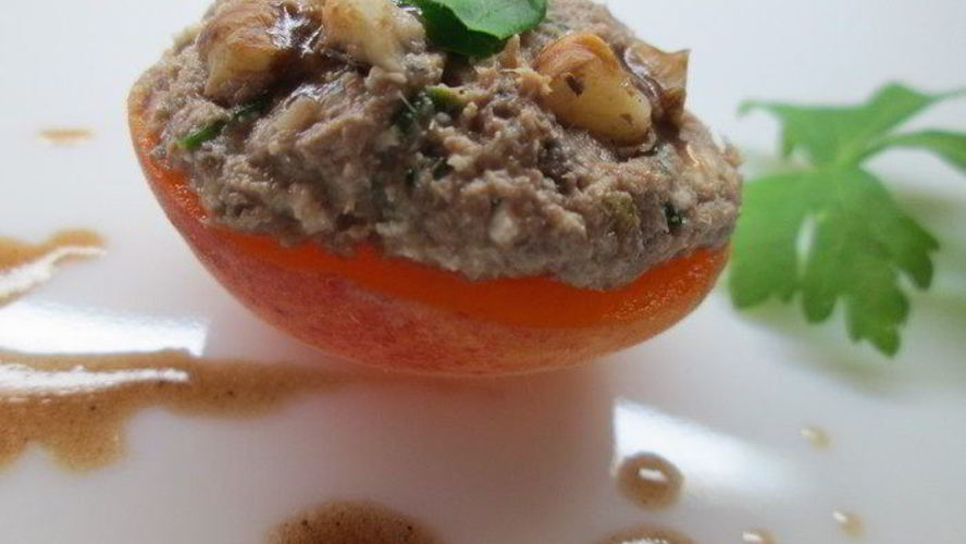 Рецепт мусса из тунца в абрикосах