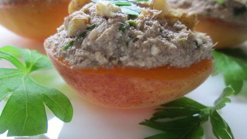 мусс из тунца в абрикосах