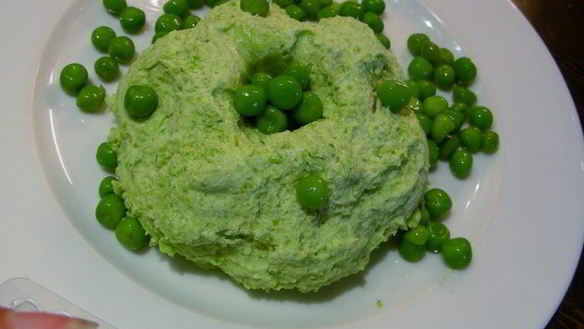 Рецепт Мусса из зеленого горошка и спаржи