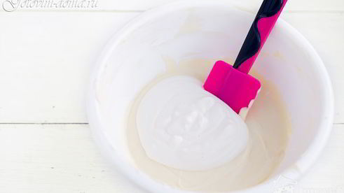 мусс с белым шоколадом ваниль-базилик