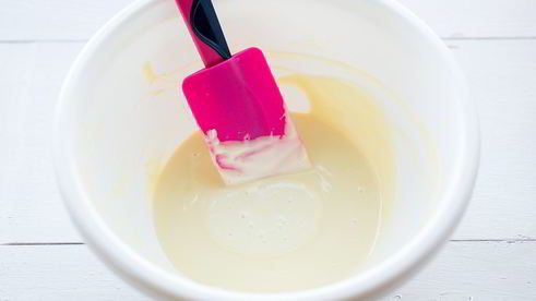 мусс с белым шоколадом ваниль-базилик