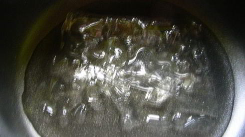 персиковый мусс с медом и миндалем