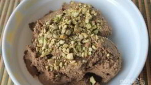 рулет из печени в клюквенном муссе