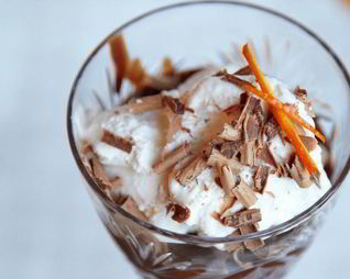 Шоколадно-апельсиновый мусс