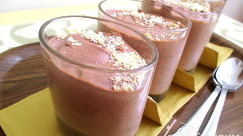 шоколадный мусс без яиц