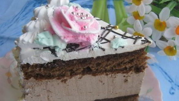 Рецепт Шоколадного мусса для торта