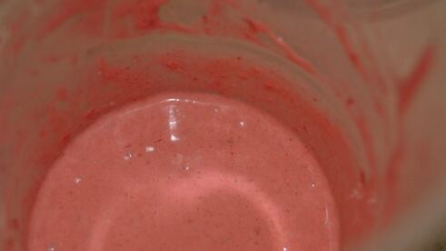 шоколадный мусс с малиновым кремом