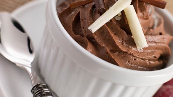 Рецепт Шоколадного мусса со стружкой