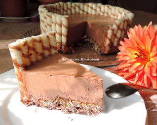 Шоколадный торт-мусс без выпечки