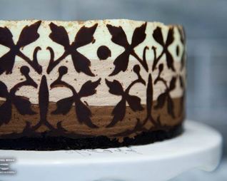 Торт-мусс Три шоколада