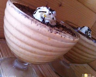 Творожно-кофейный мусс