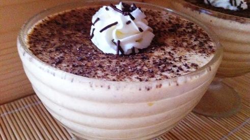 творожно-кофейный мусс