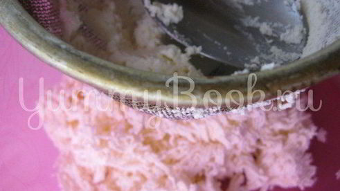 творожный мусс с ананасом