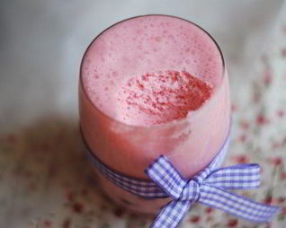 Ягодно-сметанный мусс из порошкового желе