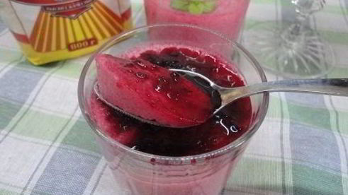 ягодный мусс