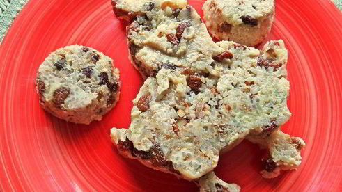 орехово-рисовый пудинг