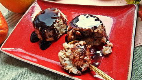 орехово-рисовый пудинг