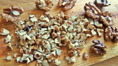 орехово-рисовый пудинг