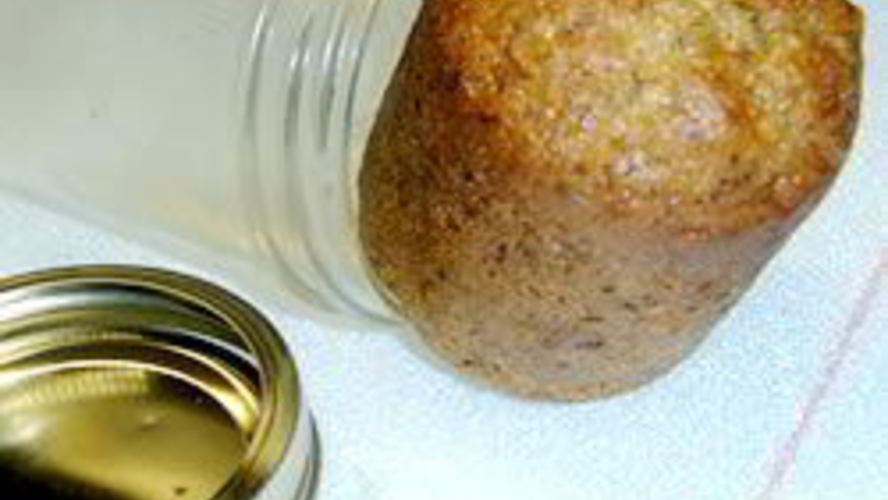 Рецепт бананового кулича в банке