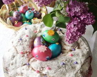 Болгарский кулич Козунак